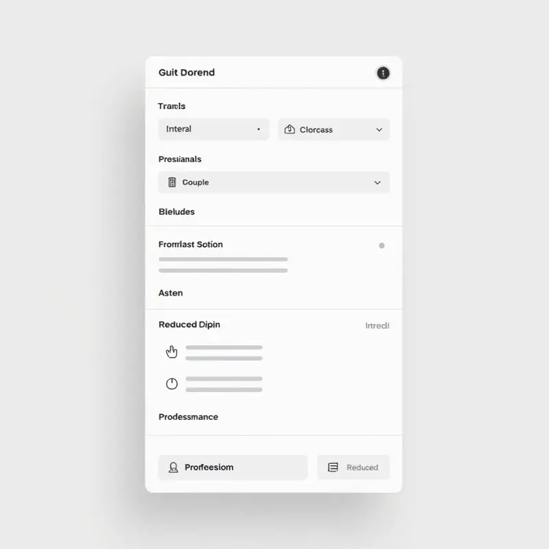 Simplified Interface After Redesign
