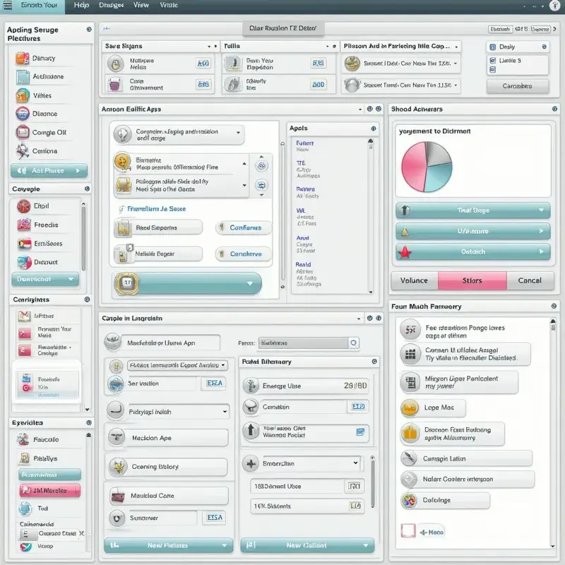 Complex Interface Before Simplification